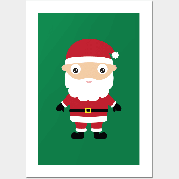 Santa Claus Wall Art by tjasarome